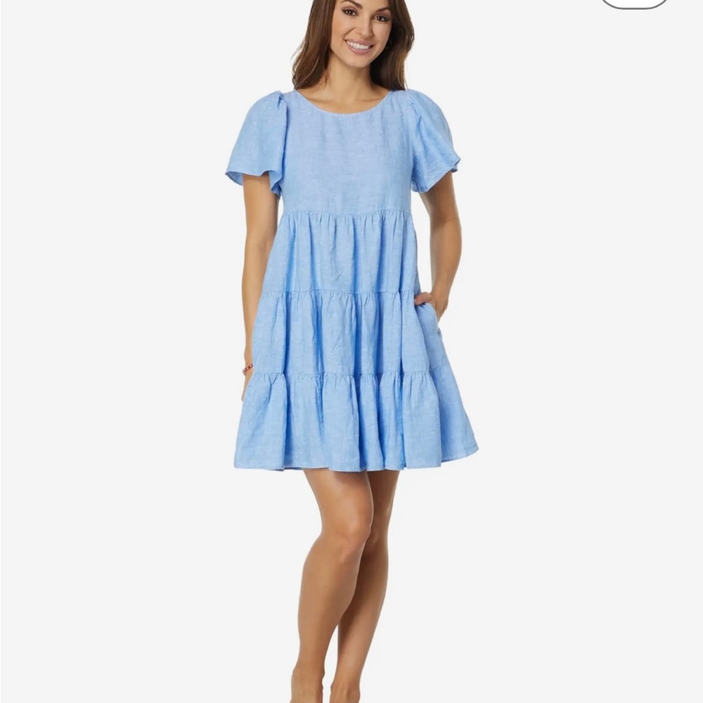 COPY - Lilly Pulitzer Jocelyn Short Sleeve Line Dress